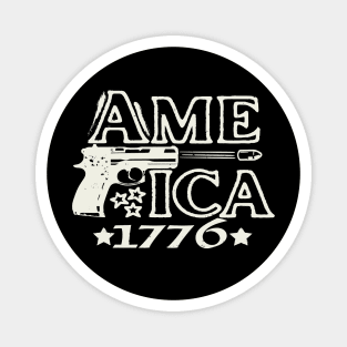 1776 America 2nd Amendment Magnet